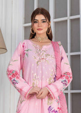 Crimson By Noorjahan Embroidered Lawn 3 Piece Unstitched Suit NJ26CEL D-15