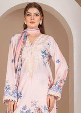 Crimson By Noorjahan Embroidered Lawn 3 Piece Unstitched Suit NJ26CEL D-16