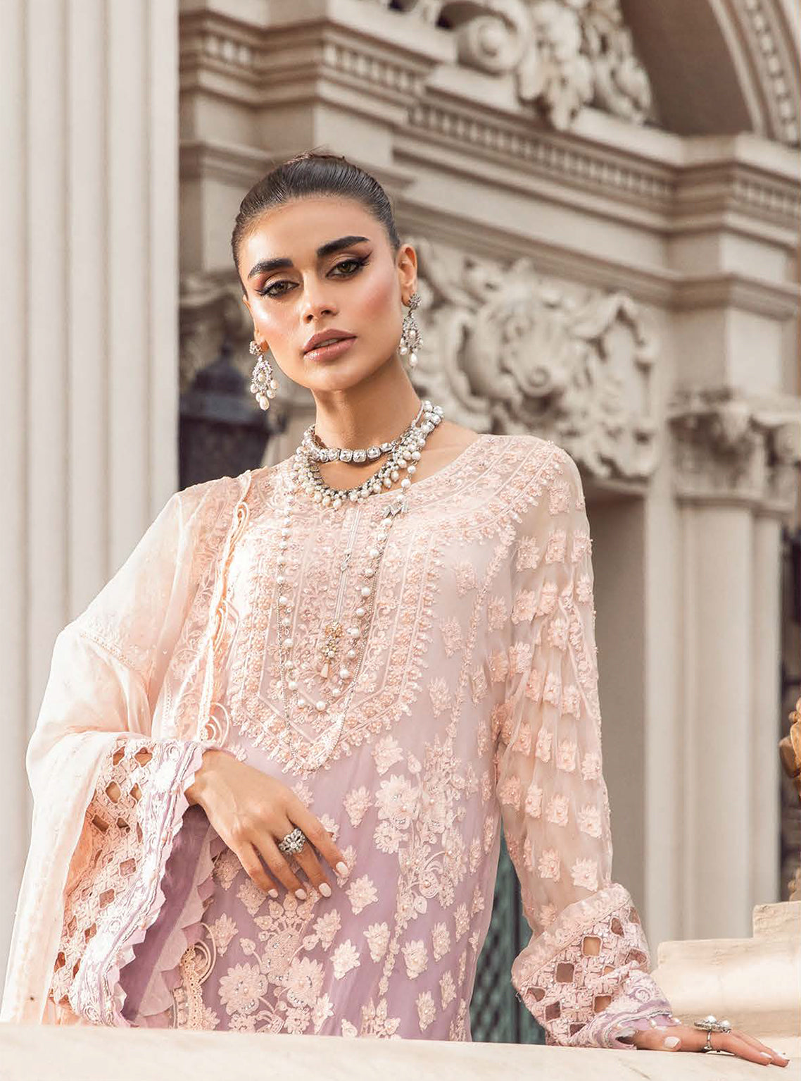 D#03 Maria B Emb Chiffons Collection 923 D#03 Maria B Emb Chiffons Collection 923