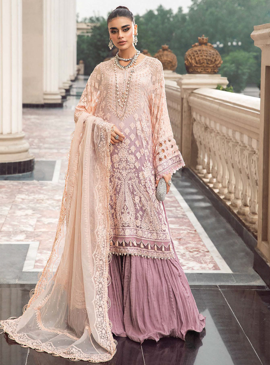 D#03 Maria B Emb Chiffons Collection 923 D#03 Maria B Emb Chiffons Collection 923