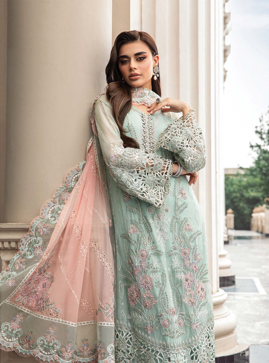 D#04 Maria B Emb Chiffons Collection 923 D#04 Maria B Emb Chiffons Collection 923