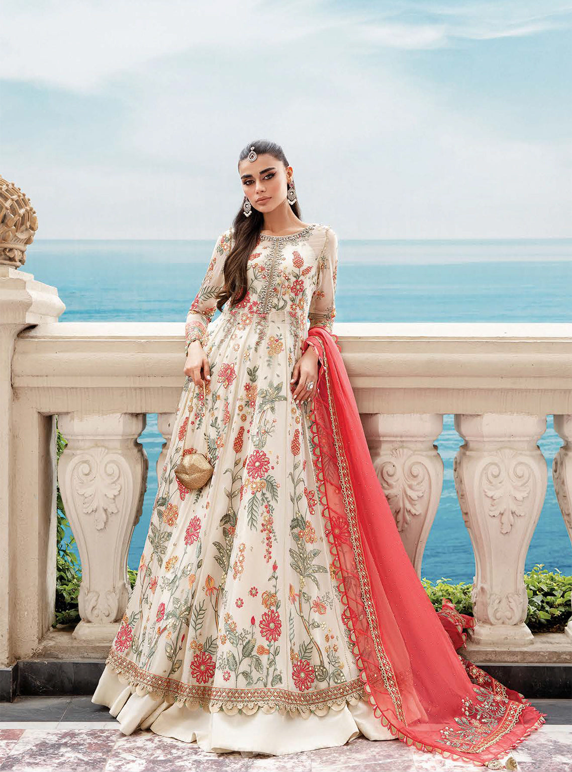 D#06 Maria B Emb Chiffons Collection 923 D#06 Maria B Emb Chiffons Collection 923