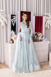 Starlet By Afrozeh Embroidered Chiffon Unstitched 3 Piece Suit - 10