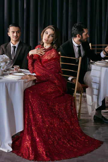 Starlet By Afrozeh Embroidered Chiffon Unstitched 3 Piece Suit - 05 Starlet By Afrozeh Embroidered Chiffon Unstitched 3 Piece Suit - 05