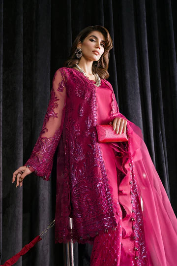Starlet By Afrozeh Embroidered Organza Unstitched 3 Piece Suit - 07 Starlet By Afrozeh Embroidered Organza Unstitched 3 Piece Suit - 07