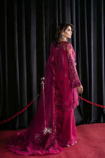 Starlet By Afrozeh Embroidered Organza Unstitched 3 Piece Suit - 07 Starlet By Afrozeh Embroidered Organza Unstitched 3 Piece Suit - 07