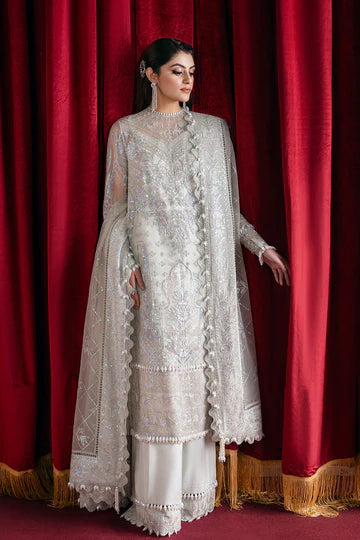 Starlet By Afrozeh Embroidered Net Unstitched 3 Piece Suit - 06 Starlet By Afrozeh Embroidered Net Unstitched 3 Piece Suit - 06