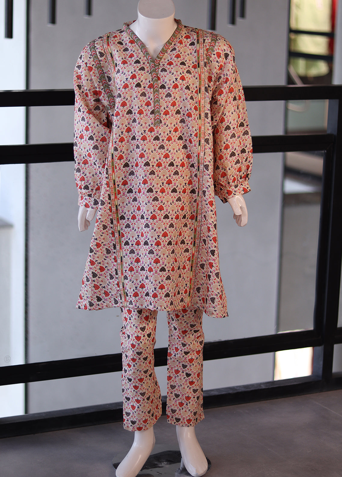 Aroob Fancy Embroidered Organza Stitch 2 Piece Suit - ARB23G 39 Aroob Fancy Embroidered Organza Stitch 2 Piece Suit - ARB23G 39