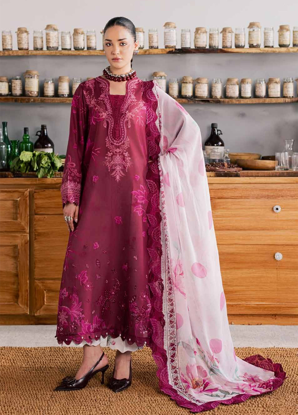 Daily Delights By Nureh Embroidered Lawn 3 Piece Unstitched Suit NU26DD D-DD-33 Daily Delights By Nureh Embroidered Lawn 3 Piece Unstitched Suit NU26DD D-DD-33