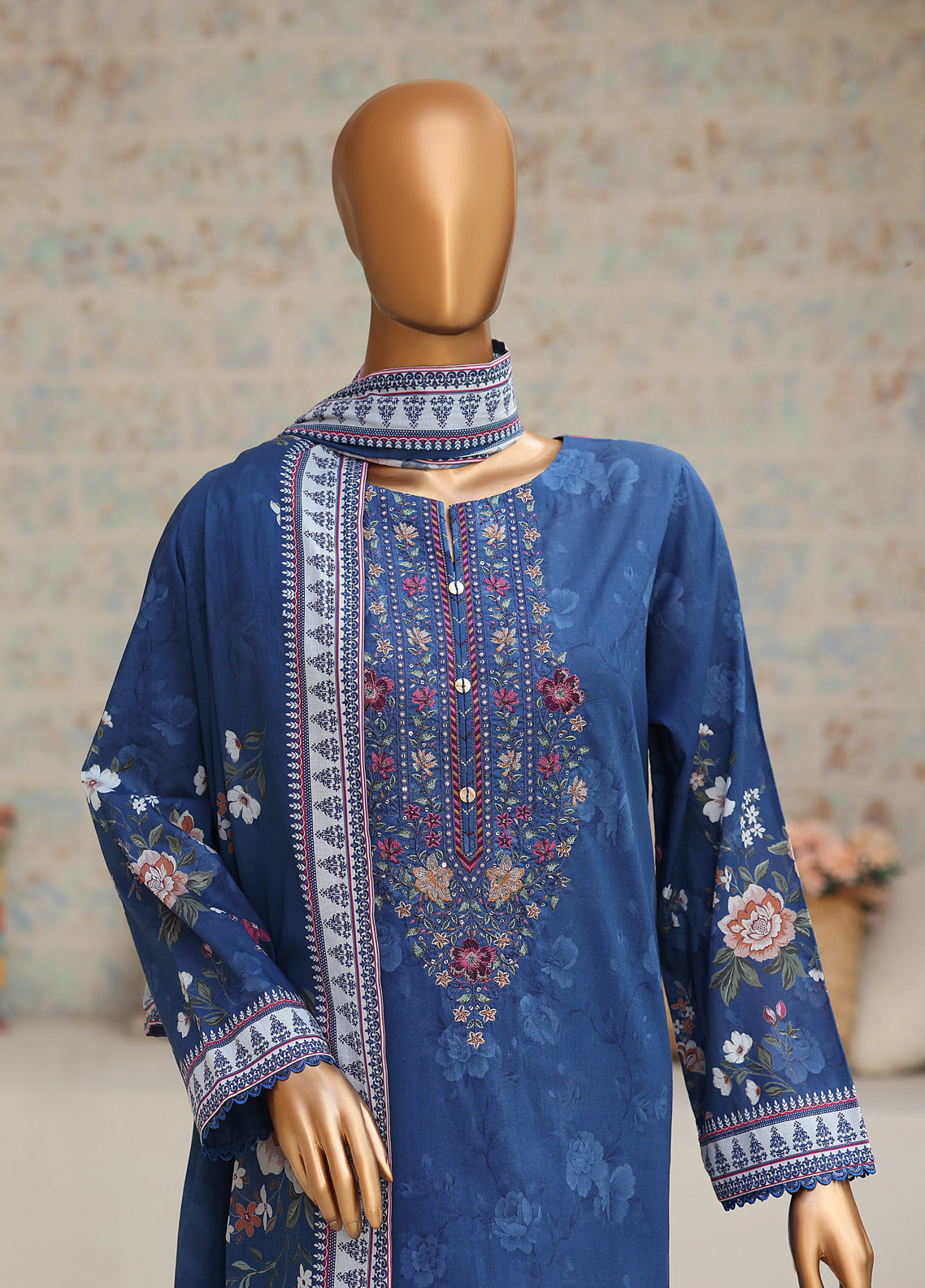 Daily Wear By HZ Textile Premium Embroidered Lawn 3 Piece Unstitched Suit HZ26DWPE D-PDW-1337 Daily Wear By HZ Textile Premium Embroidered Lawn 3 Piece Unstitched Suit HZ26DWPE D-PDW-1337