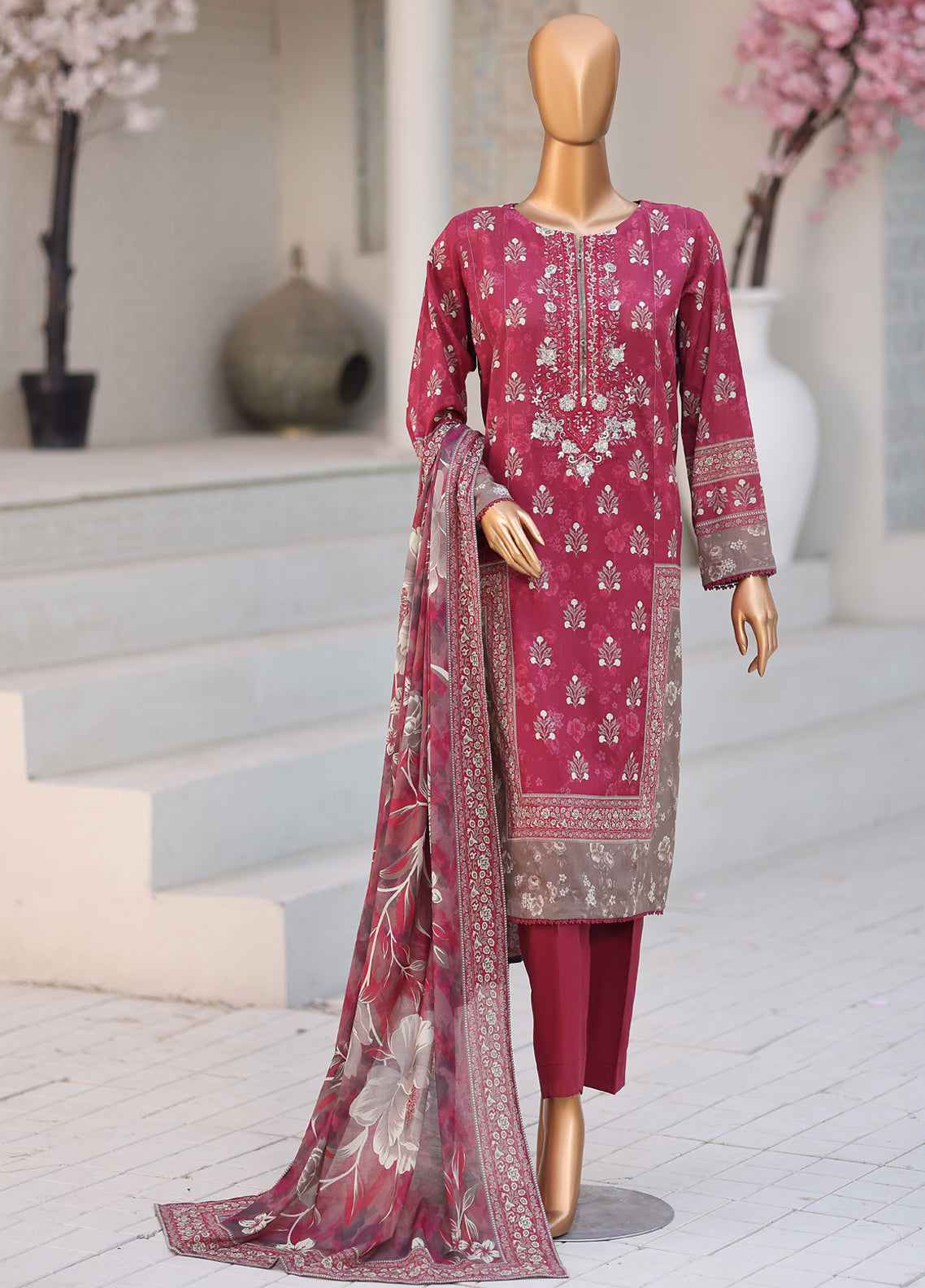 Daily Wear By HZ Textile Premium Embroidered Lawn 3 Piece Unstitched Suit HZ26DWPE D-PDW-1339 Daily Wear By HZ Textile Premium Embroidered Lawn 3 Piece Unstitched Suit HZ26DWPE D-PDW-1339