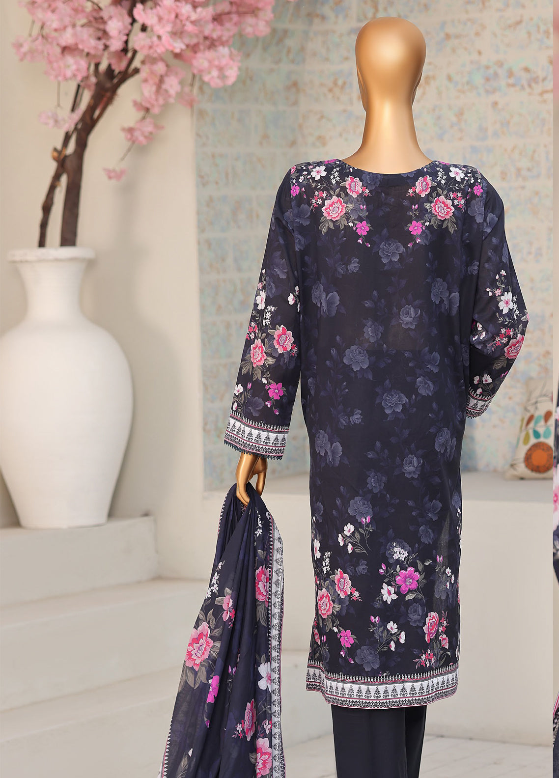Daily Wear By HZ Textile Premium Embroidered Lawn 3 Piece Unstitched Suit HZ26DWPE D-PDW-1340 Daily Wear By HZ Textile Premium Embroidered Lawn 3 Piece Unstitched Suit HZ26DWPE D-PDW-1340
