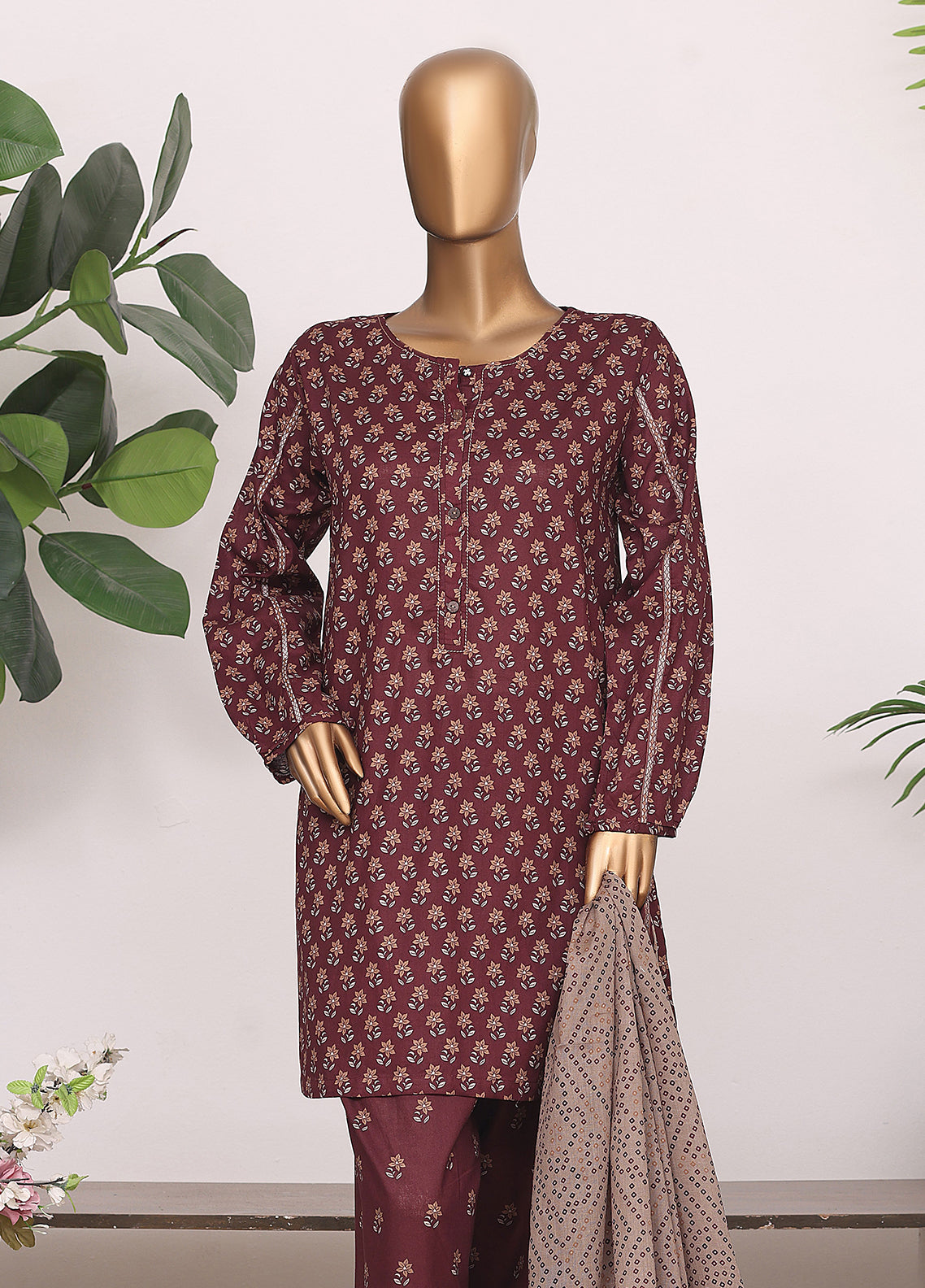 Daily Wear By HZ Textiles Printed Lawn 3 Piece Stitched Suit HZ26DWP D-LPT-D-2601 Daily Wear By HZ Textiles Printed Lawn 3 Piece Stitched Suit HZ26DWP D-LPT-D-2601