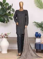 Daily Wear By HZ Textiles Printed Lawn 3 Piece Stitched Suit HZ26DWP D-LPT-D-2602