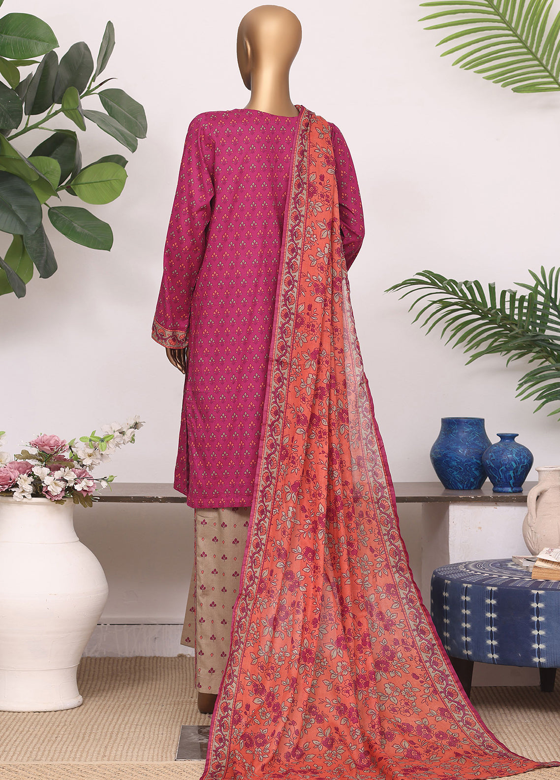 Daily Wear By HZ Textiles Printed Lawn 3 Piece Stitched Suit HZ26DWP D-LPT-D-2604 Daily Wear By HZ Textiles Printed Lawn 3 Piece Stitched Suit HZ26DWP D-LPT-D-2604