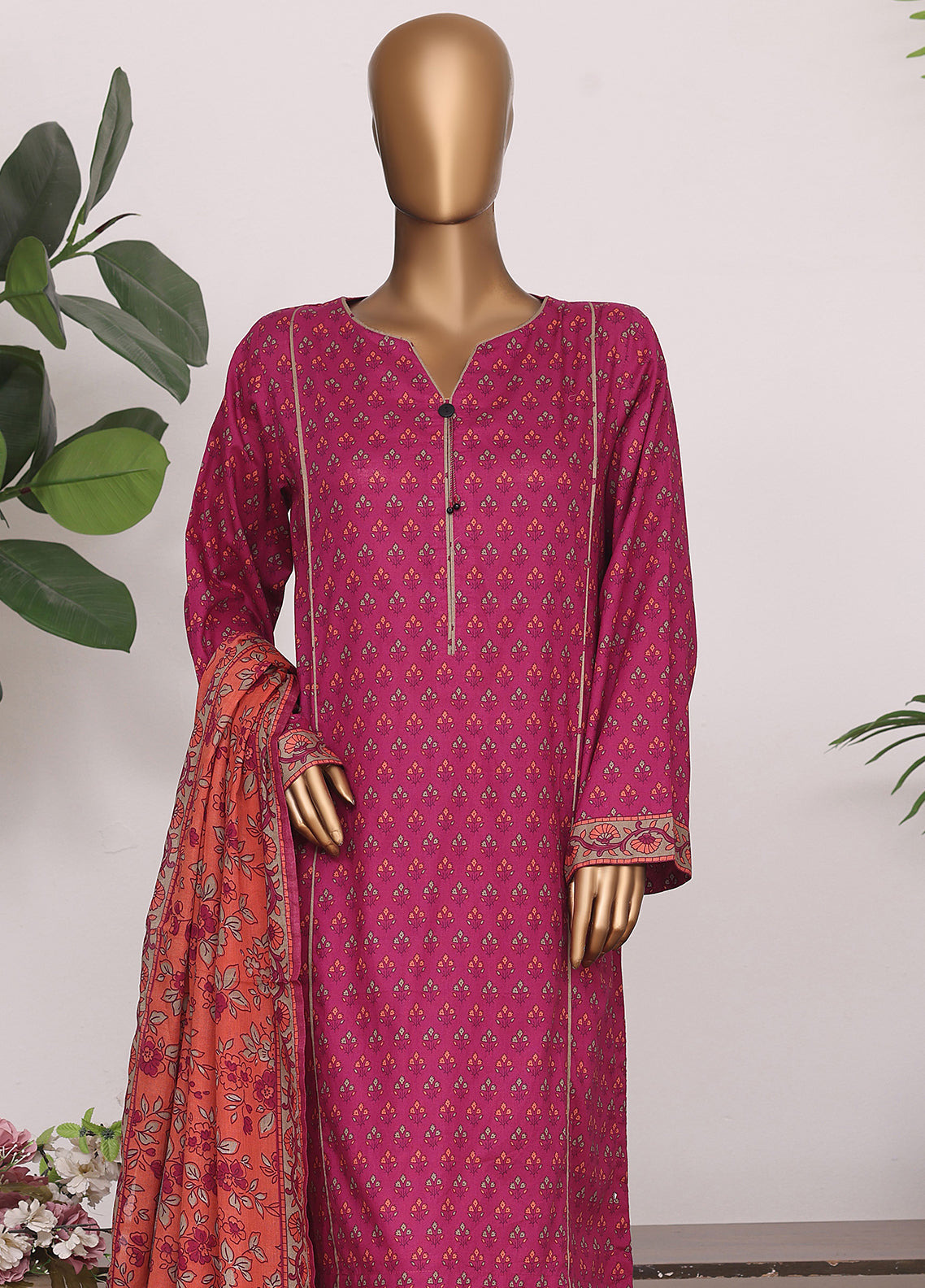 Daily Wear By HZ Textiles Printed Lawn 3 Piece Stitched Suit HZ26DWP D-LPT-D-2604 Daily Wear By HZ Textiles Printed Lawn 3 Piece Stitched Suit HZ26DWP D-LPT-D-2604