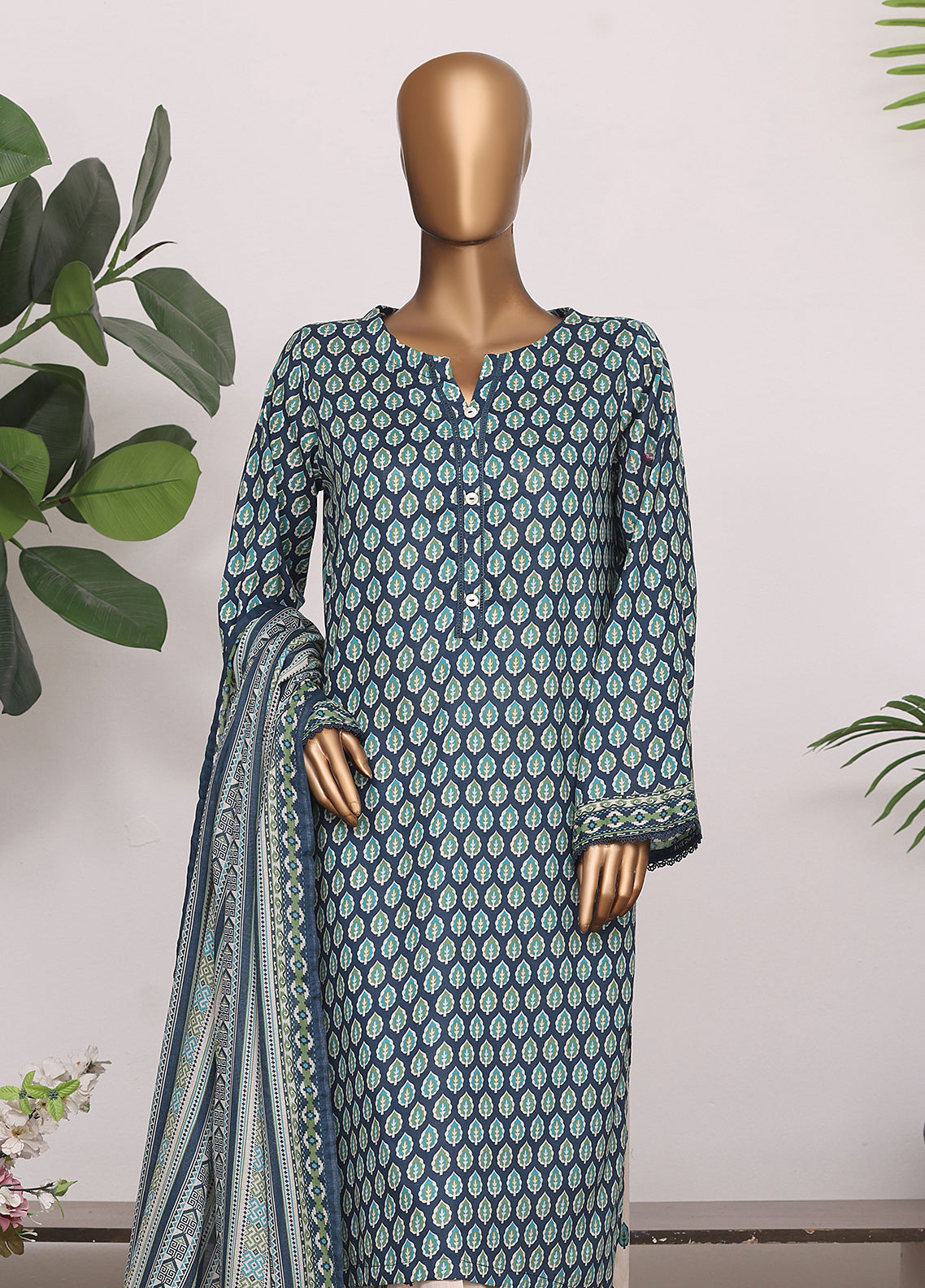 Daily Wear By HZ Textiles Printed Lawn 3 Piece Stitched Suit HZ26DWP D-LPT-D-2605 Daily Wear By HZ Textiles Printed Lawn 3 Piece Stitched Suit HZ26DWP D-LPT-D-2605