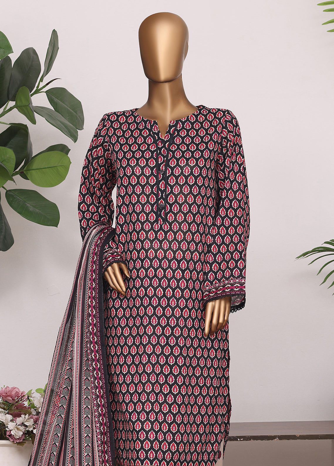 Daily Wear By HZ Textiles Printed Lawn 3 Piece Stitched Suit HZ26DWP D-LPT-D-2606 Daily Wear By HZ Textiles Printed Lawn 3 Piece Stitched Suit HZ26DWP D-LPT-D-2606