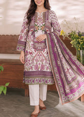 Daman By VS Textile Exclusive Printed Cambric 3 Piece Unstitched Suit VS26DEPV2 D-979