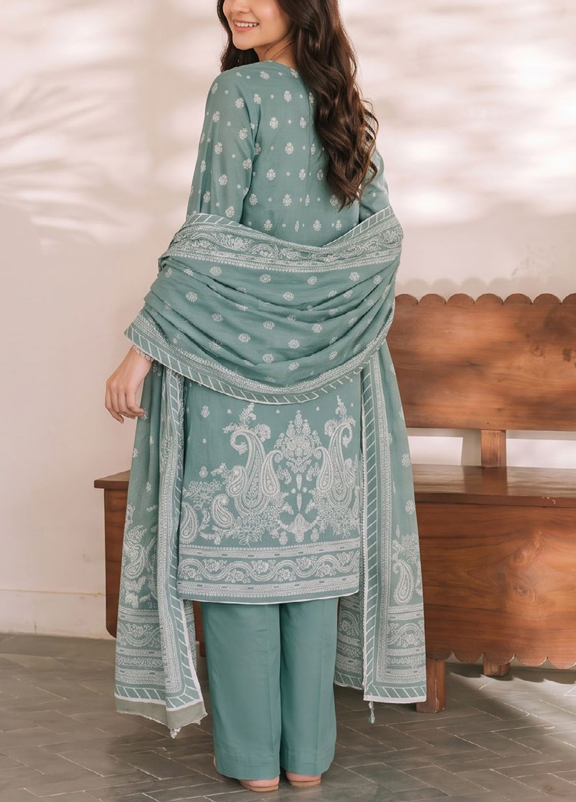 Daman By VS Textile Exclusive Printed Cambric 3 Piece Unstitched Suit VS26DEPV2 D-981 Daman By VS Textile Exclusive Printed Cambric 3 Piece Unstitched Suit VS26DEPV2 D-981