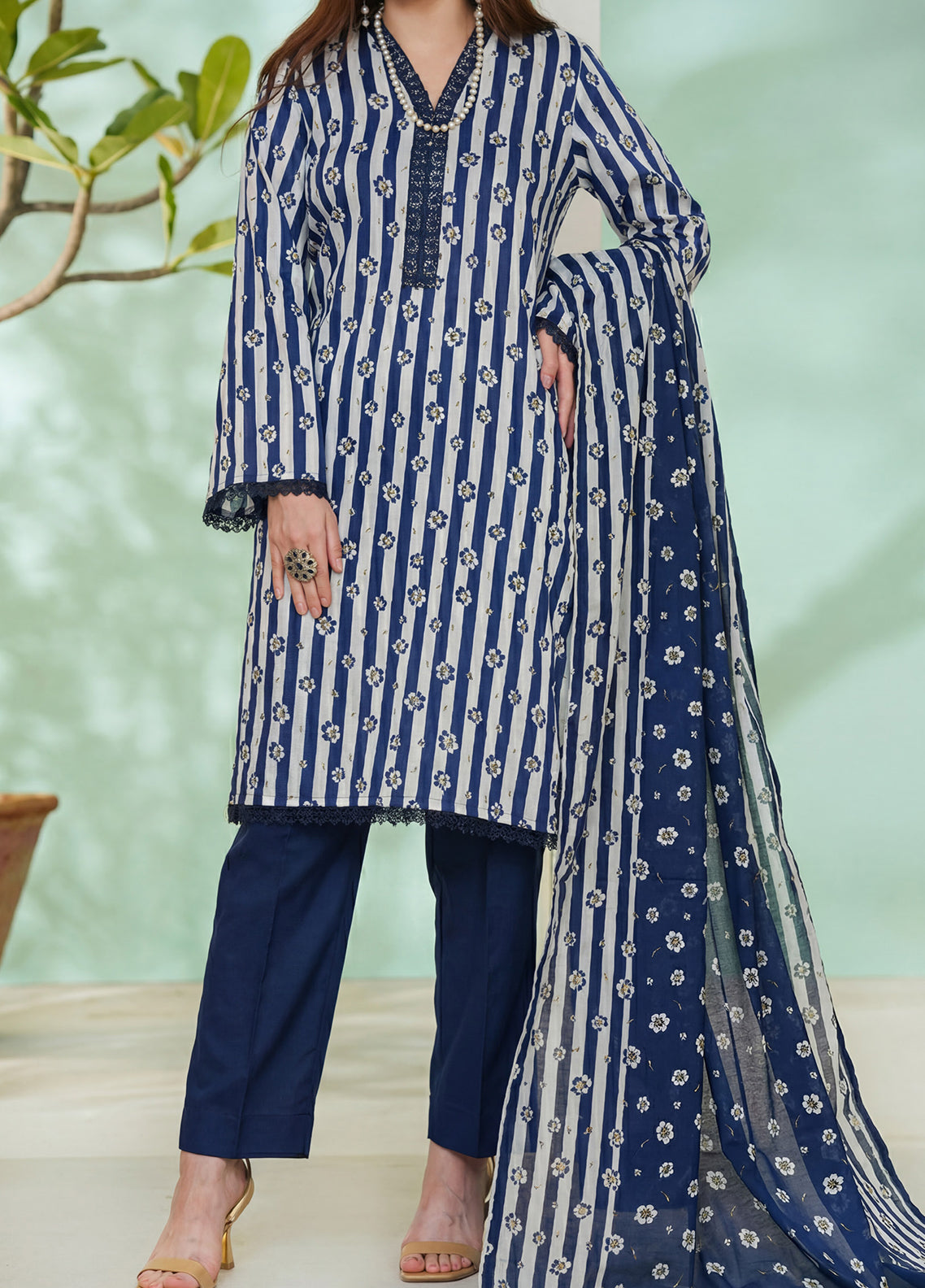 Daman By VS Textile Exclusive Printed Lawn 3 Piece Unstitched Suit VS26DEPV5 D-845 Daman By VS Textile Exclusive Printed Lawn 3 Piece Unstitched Suit VS26DEPV5 D-845
