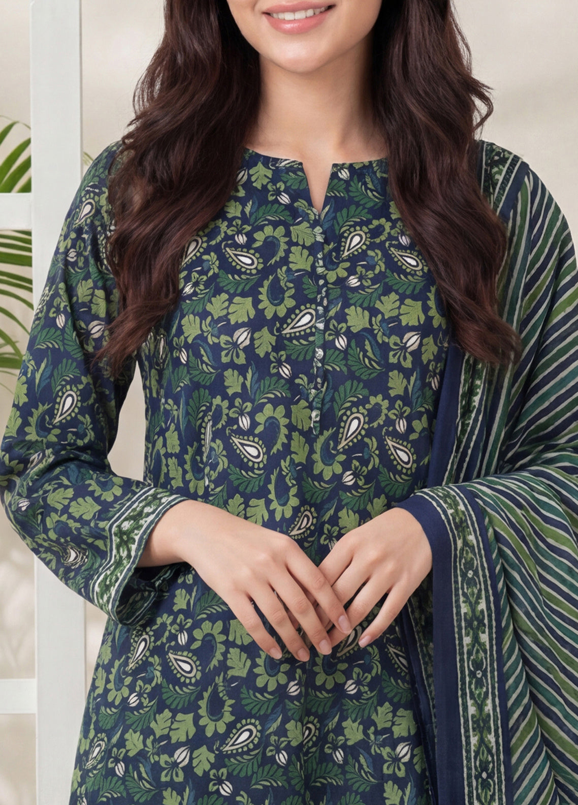 Daman By VS Textile Exclusive Printed Lawn 3 Piece Unstitched Suit VS26DEPV5 D-853 Daman By VS Textile Exclusive Printed Lawn 3 Piece Unstitched Suit VS26DEPV5 D-853