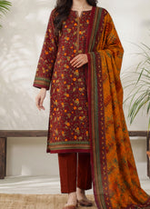 Daman By VS Textile Exclusive Printed Lawn 3 Piece Unstitched Suit VS26DEPV5 D-854