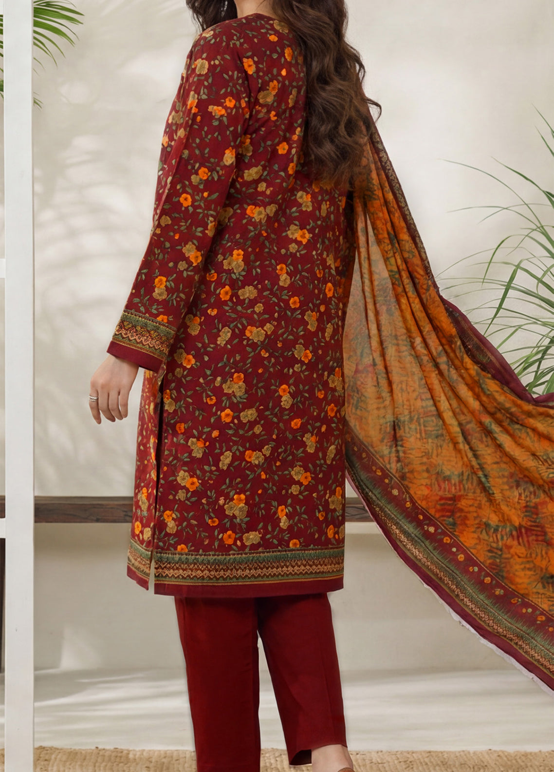 Daman By VS Textile Exclusive Printed Lawn 3 Piece Unstitched Suit VS26DEPV5 D-854 Daman By VS Textile Exclusive Printed Lawn 3 Piece Unstitched Suit VS26DEPV5 D-854