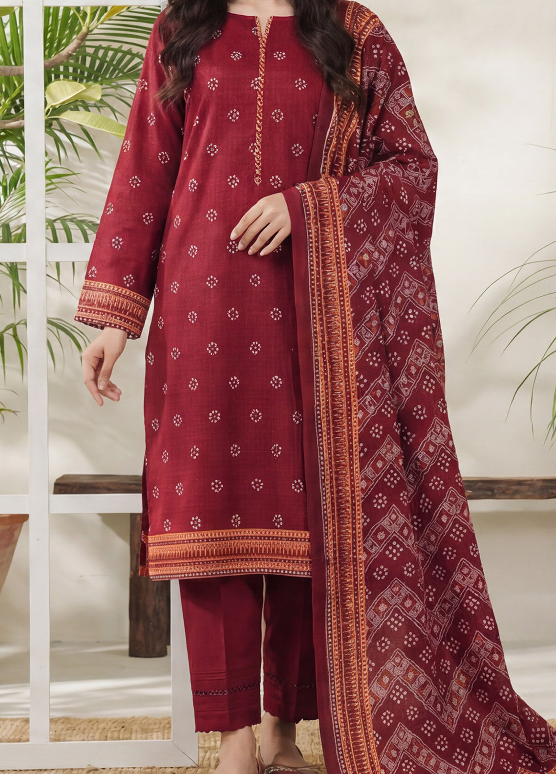 Daman By VS Textile Exclusive Printed Lawn 3 Piece Unstitched Suit VS26DEPV5 D-855 Daman By VS Textile Exclusive Printed Lawn 3 Piece Unstitched Suit VS26DEPV5 D-855