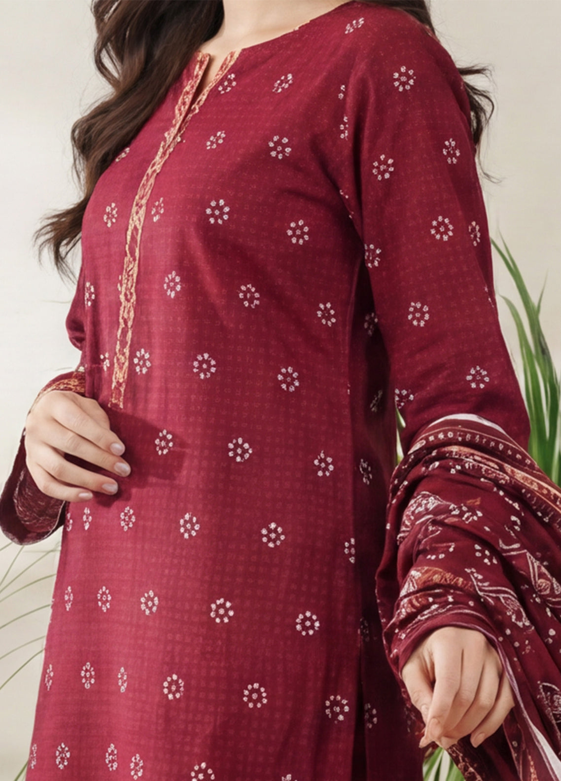 Daman By VS Textile Exclusive Printed Lawn 3 Piece Unstitched Suit VS26DEPV5 D-855 Daman By VS Textile Exclusive Printed Lawn 3 Piece Unstitched Suit VS26DEPV5 D-855