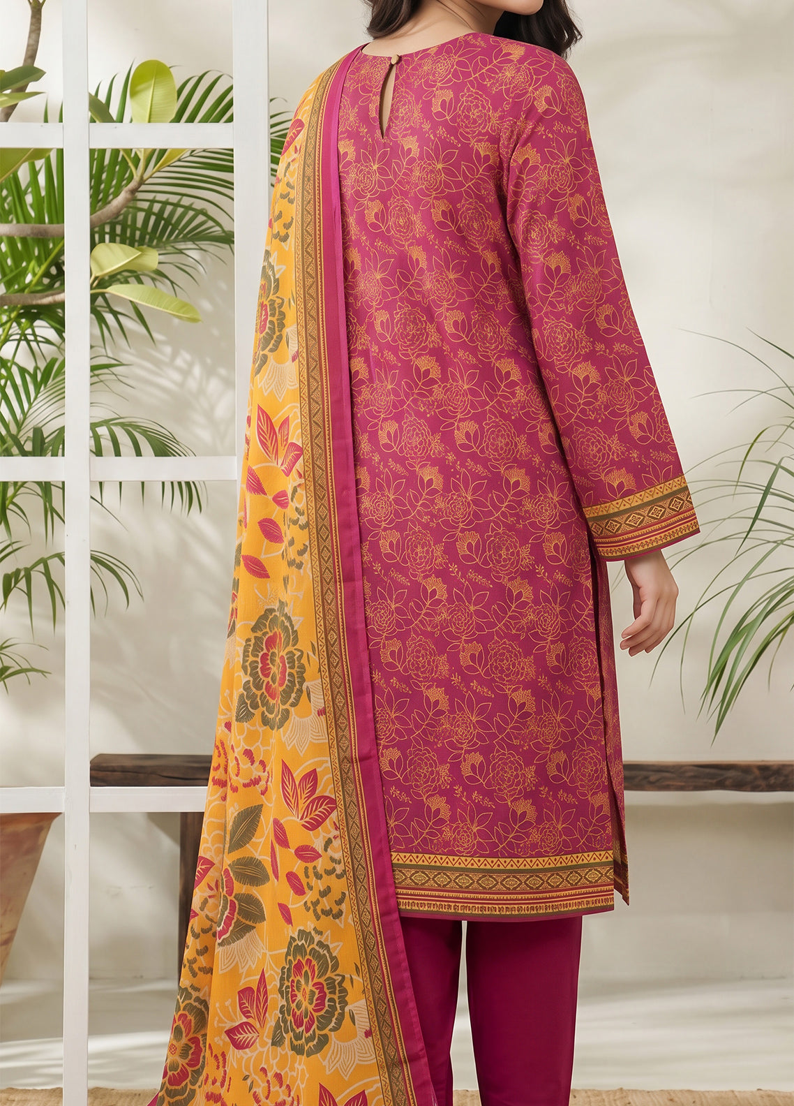 Daman By VS Textile Exclusive Printed Lawn 3 Piece Unstitched Suit VS26DEP D-845 Daman By VS Textile Exclusive Printed Lawn 3 Piece Unstitched Suit VS26DEP D-845