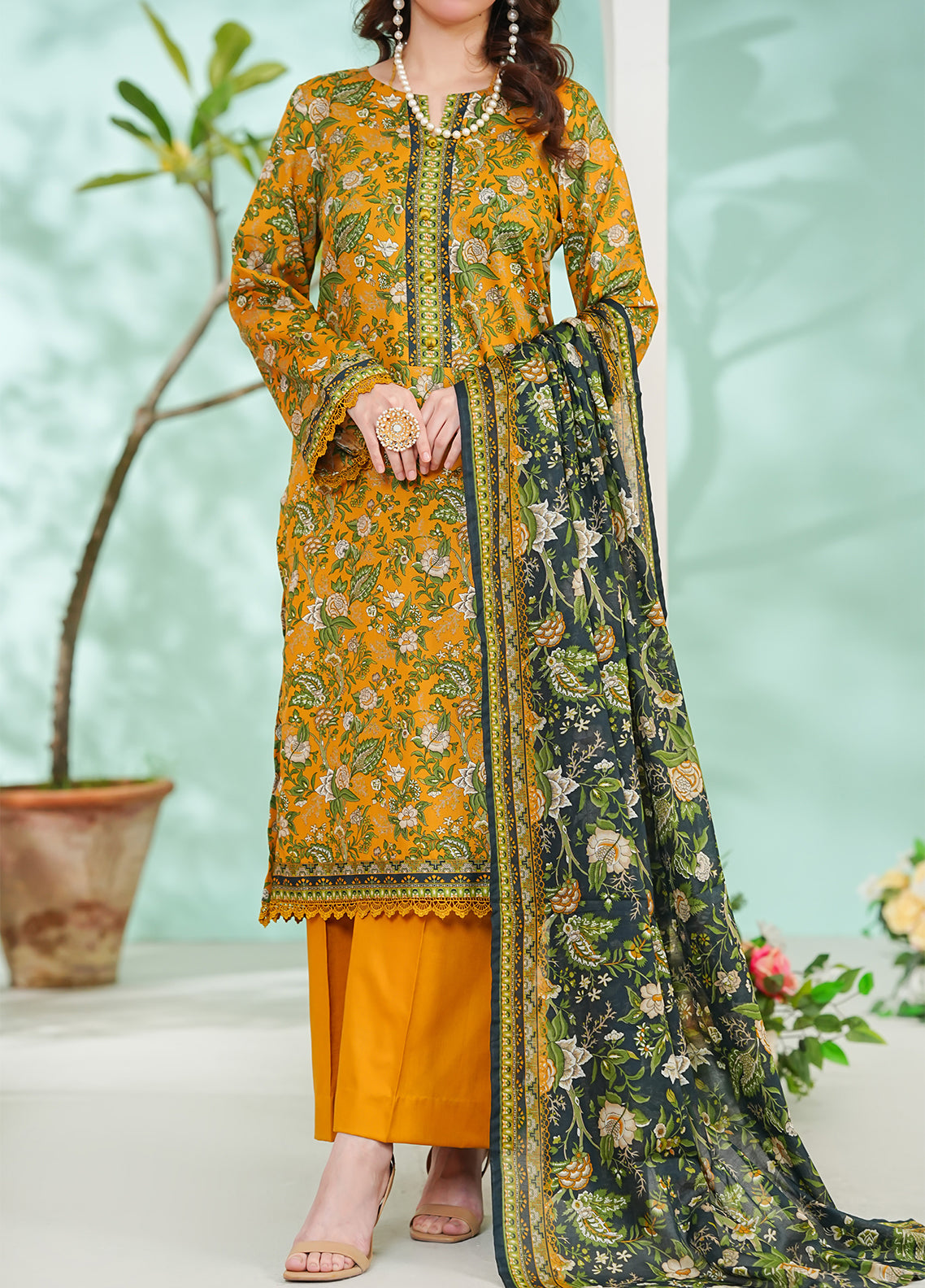 Daman By VS Textile Exclusive Printed Lawn 3 Piece Unstitched Suit VS26DEP D-882 Daman By VS Textile Exclusive Printed Lawn 3 Piece Unstitched Suit VS26DEP D-882
