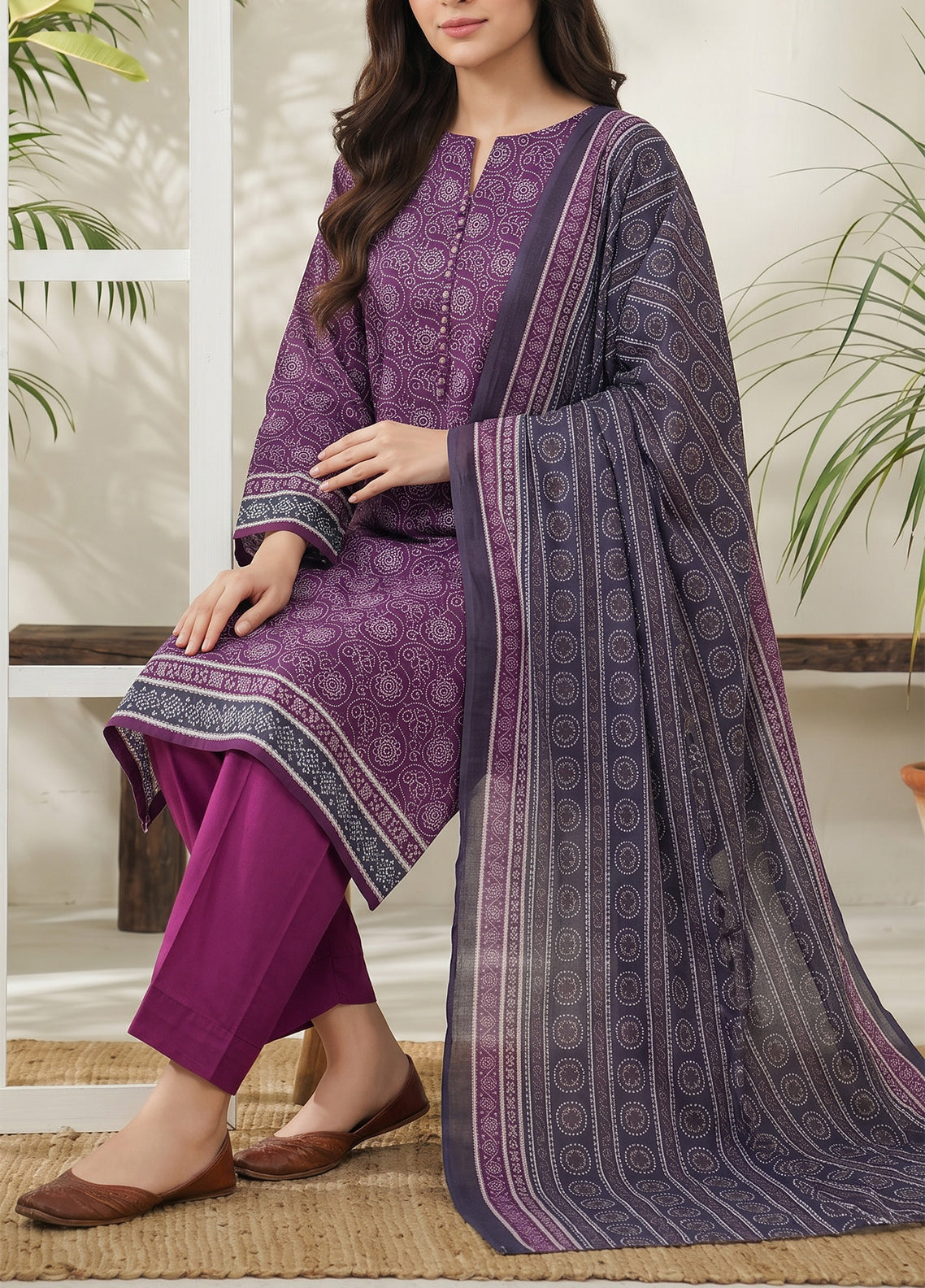 Daman By VS Textile Exclusive Printed Lawn 3 Piece Unstitched Suit VS26DEP D-885 Daman By VS Textile Exclusive Printed Lawn 3 Piece Unstitched Suit VS26DEP D-885
