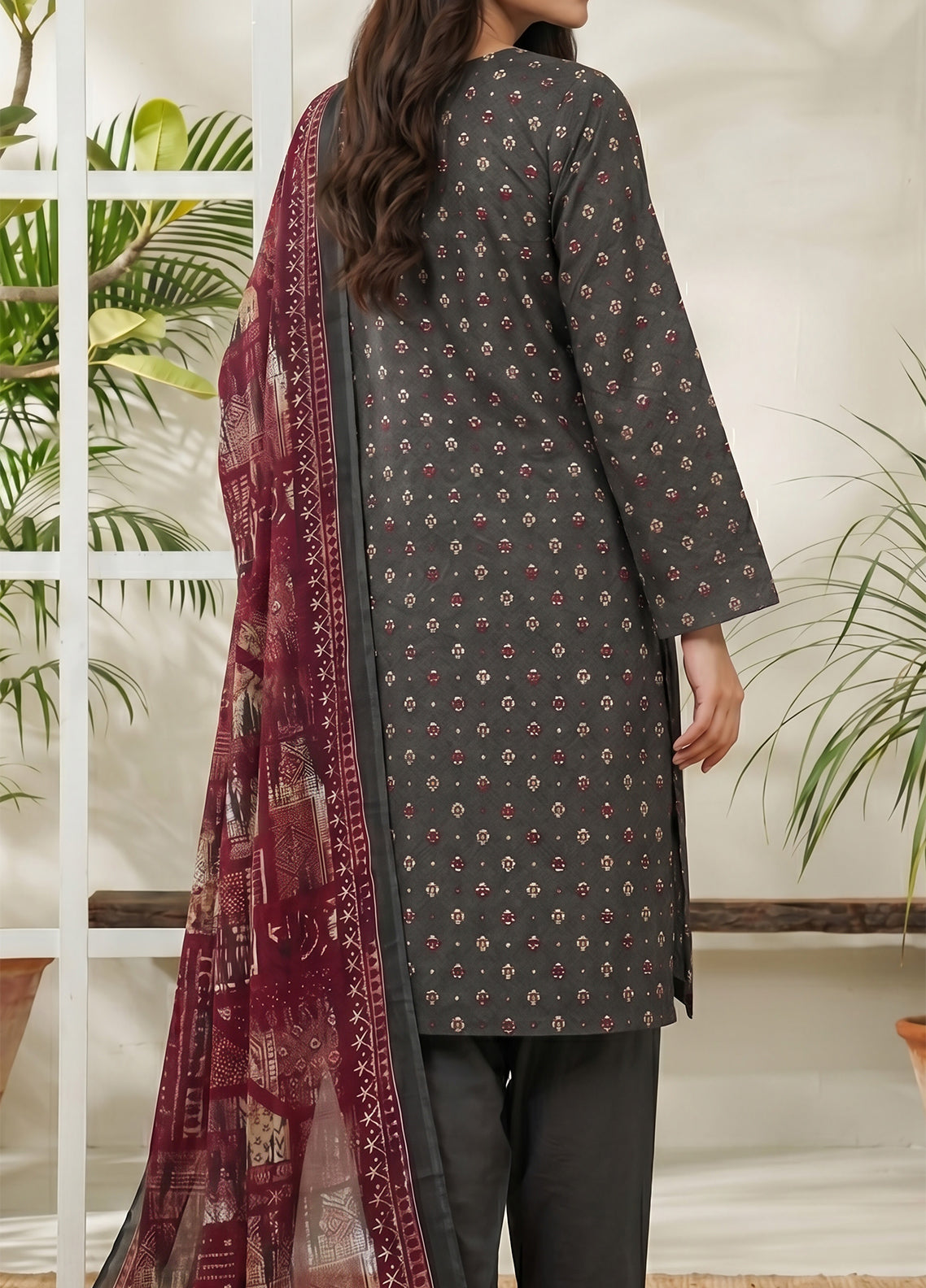 Daman By VS Textile Exclusive Printed Lawn 3 Piece Unstitched Suit VS26DEP D-886 Daman By VS Textile Exclusive Printed Lawn 3 Piece Unstitched Suit VS26DEP D-886