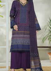 Daman By VS Textile Printed Lawn 3 Piece Unstitched Suit VS26DV3 D-839