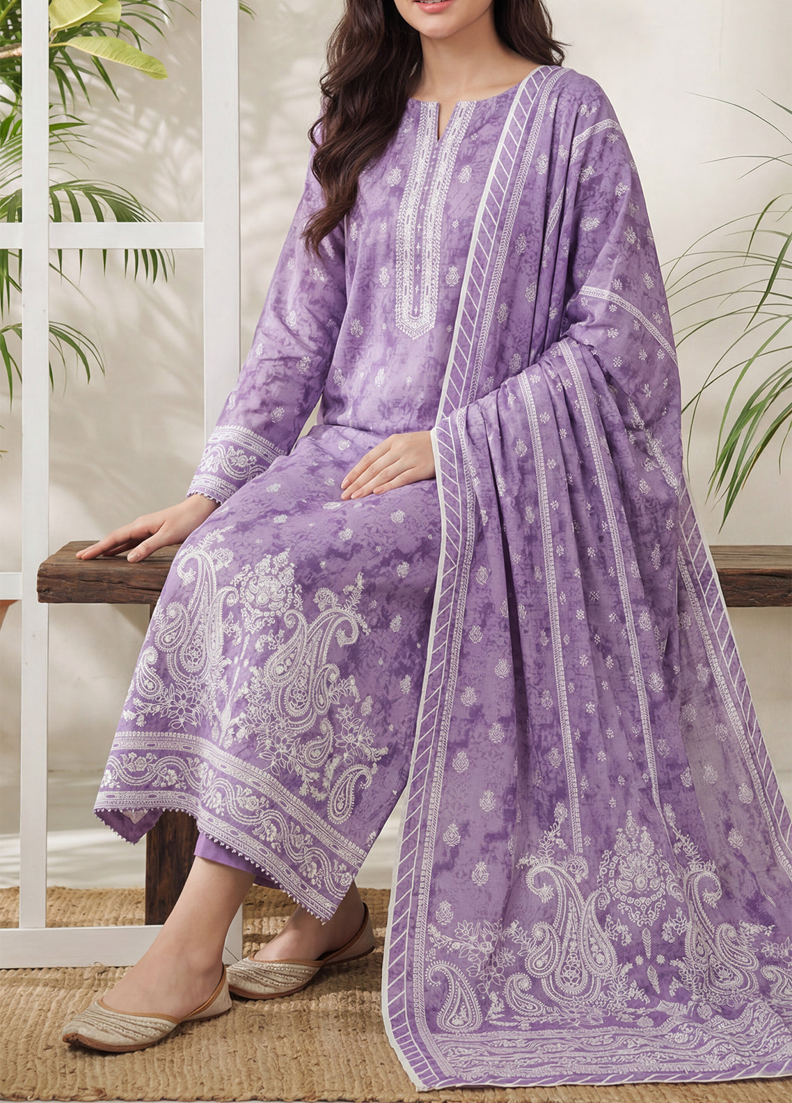 Daman By VS Textile Printed Lawn 3 Piece Unstitched Suit VS26DV3 D-840 Daman By VS Textile Printed Lawn 3 Piece Unstitched Suit VS26DV3 D-840