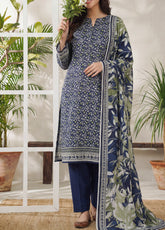 Daman By VS Textile Printed Lawn 3 Piece Unstitched Suit VS26DV3 D-841