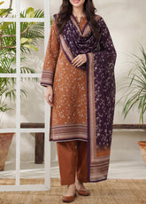 Daman By VS Textile Printed Lawn 3 Piece Unstitched Suit VS26DV3 D-856