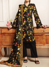 Daman by VS Textile Printed Lawn Suits Unstitched 3 Piece - VS25DL 802B