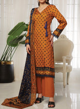 Daman by VS Textile Printed Lawn Suits Unstitched 3 Piece - VS25DL 806A