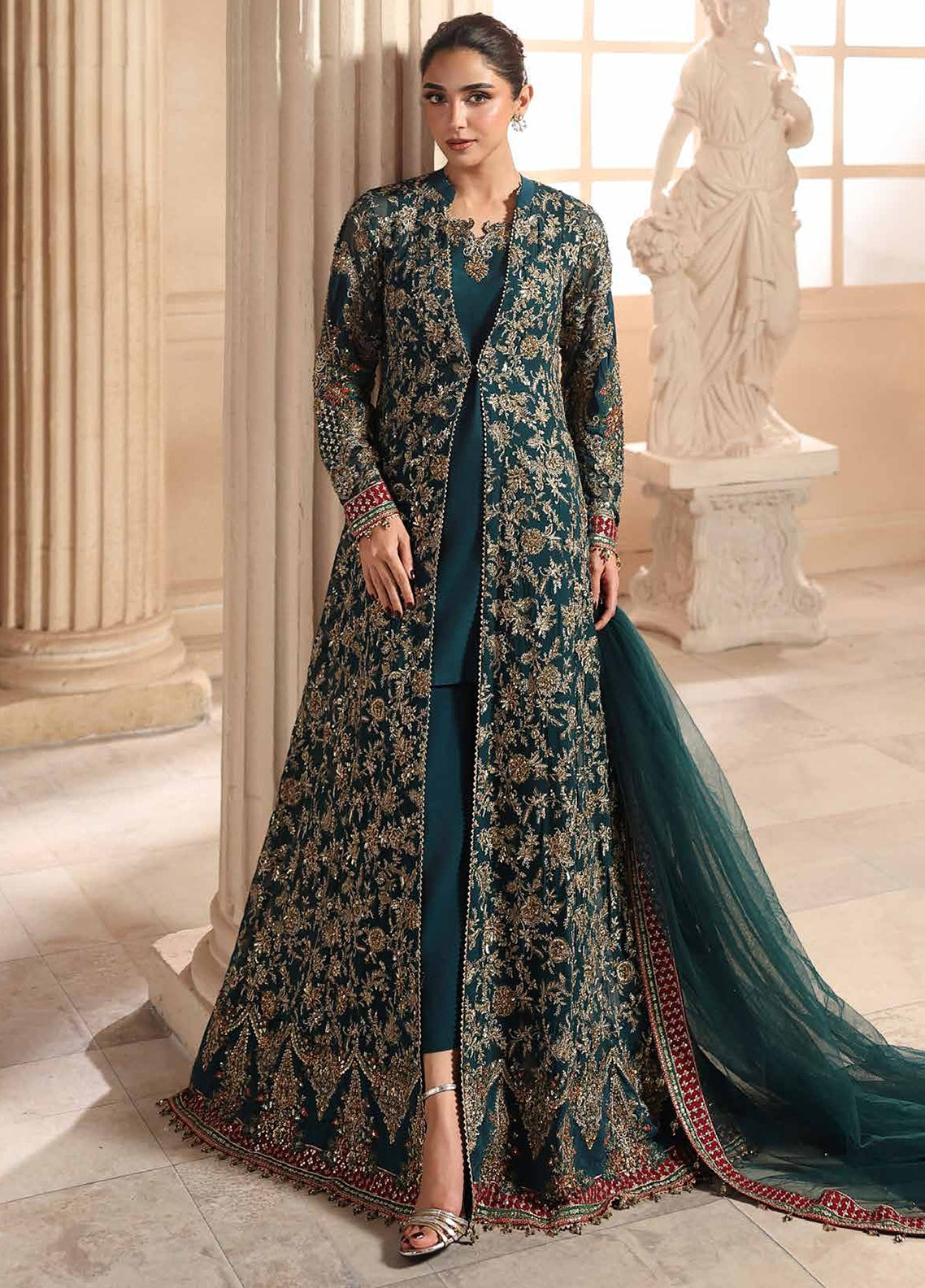 Dastan-E-Jashan By Charizma Luxury Embroidered Chiffon 3 Piece Unstitched Suit CH26DJLCV1 D-DWJ6-05 Dastan-E-Jashan By Charizma Luxury Embroidered Chiffon 3 Piece Unstitched Suit CH26DJLCV1 D-DWJ6-05