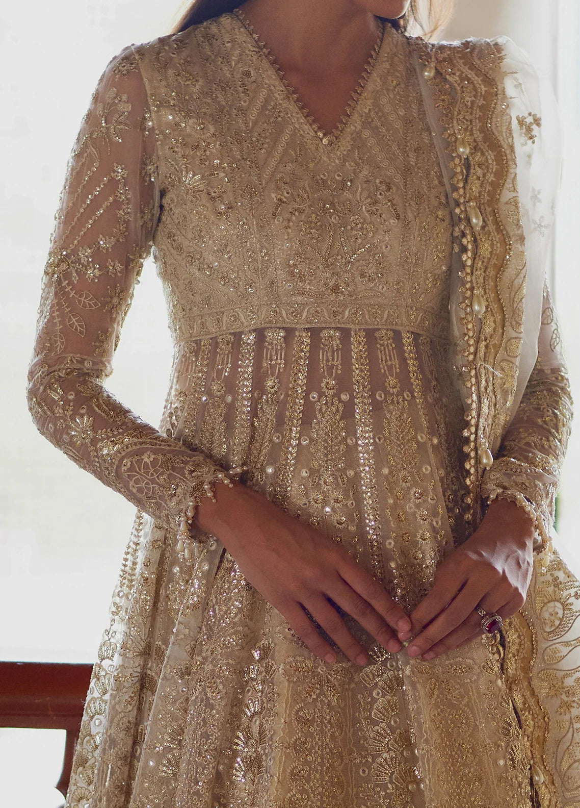 Dastangoi By Afrozeh Formals Embroidered Organza 3 Piece Unstitched Suit AF26DGF D-1213 HIKAYAT Dastangoi By Afrozeh Formals Embroidered Organza 3 Piece Unstitched Suit AF26DGF D-1213 HIKAYAT