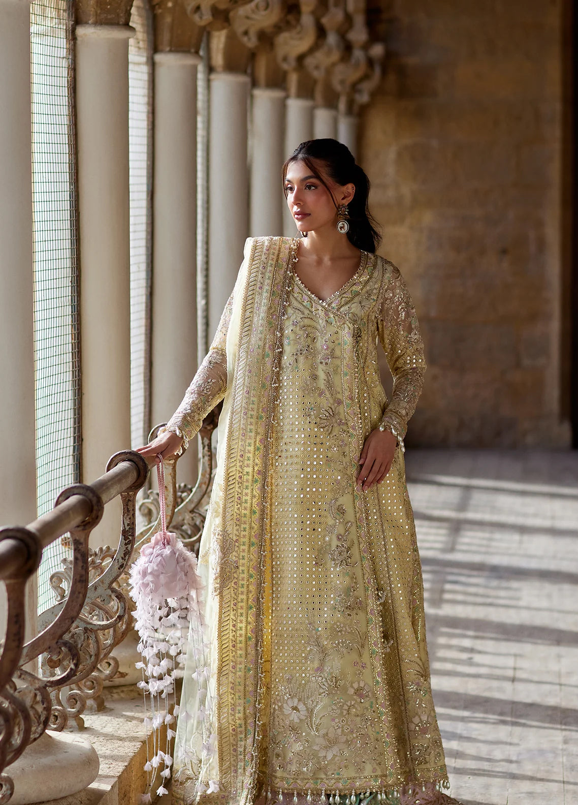 Dastangoi By Afrozeh Formals Embroidered Organza 3 Piece Unstitched Suit AF26DGF D-1214 AFSAAN Dastangoi By Afrozeh Formals Embroidered Organza 3 Piece Unstitched Suit AF26DGF D-1214 AFSAAN