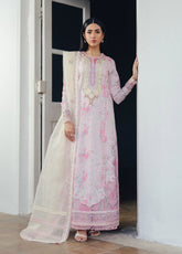 Daybreak By Afrozeh Embroidered Lawn 3 Piece Unstitched Suit AF26DB D-FWU-0012 SKYDUST