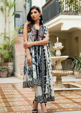 Desert Rose By Gul Ahmed Printed Lawn 3 Piece Unstitched Suit GA26DR D-CH-62018