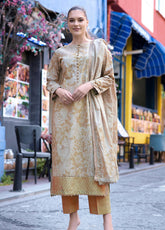 Dhagakari By Alzohaib Embroidered Lawn 3 Piece Unstitched Suit AZ26DEE D-DKC-07