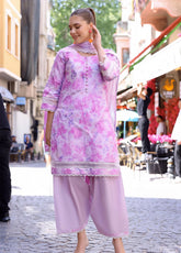 Dhagakari By Alzohaib Embroidered Lawn 3 Piece Unstitched Suit AZ26DEE D-DKC-08