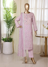 Dhagakari By HZ Textile Embroidered Lawn 3 Piece Unstitched Suit HZ26DEV3 D-DEC-11068