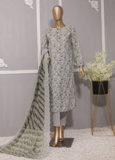 Dhagakari By HZ Textile Embroidered Lawn Unstitched 3 Piece Suit - HZ24DL PDE-738