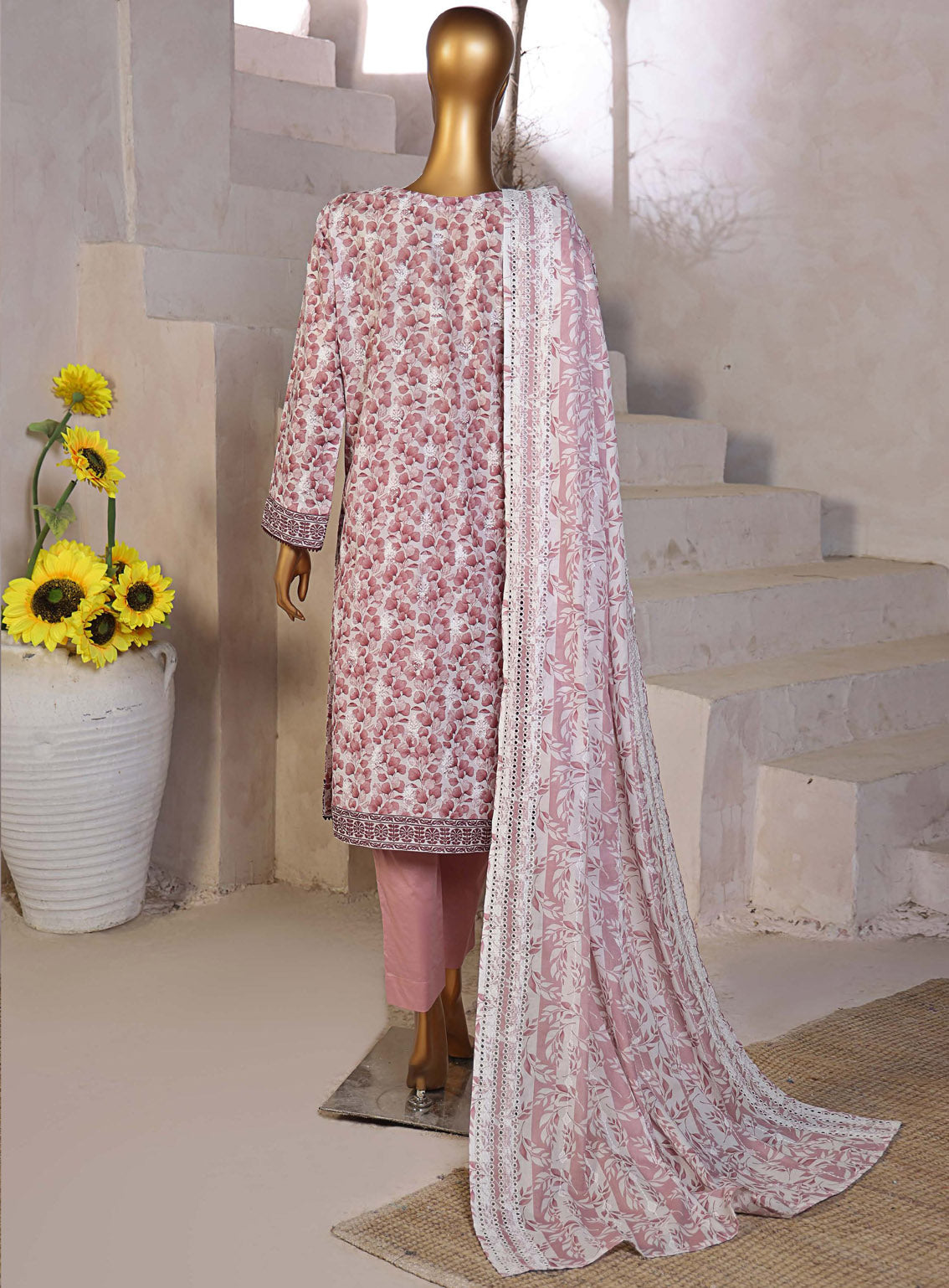 Dhagakari by HZ Textile Embroidered Lawn Suits Unstitched 3 Piece - HZ25DL DEC-990 Dhagakari by HZ Textile Embroidered Lawn Suits Unstitched 3 Piece - HZ25DL DEC-990